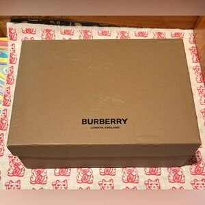 Empty brown Burberry  box